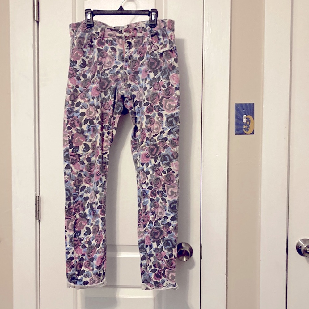 Jeans for Love skinny floral jeans